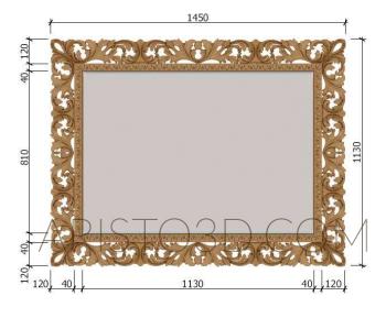 Mirrors and frames (RM_0859) 3D model for CNC machine